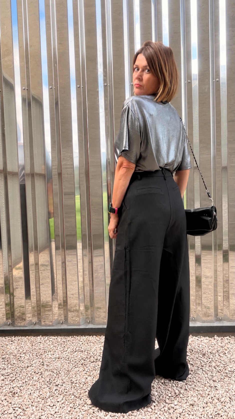 Pantalon large Oscar đź–¤