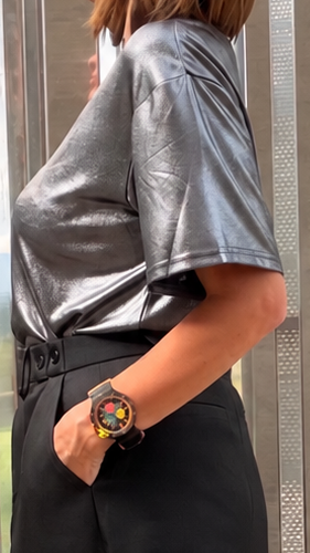AN’GE Tee-shirts Akola anthracite
