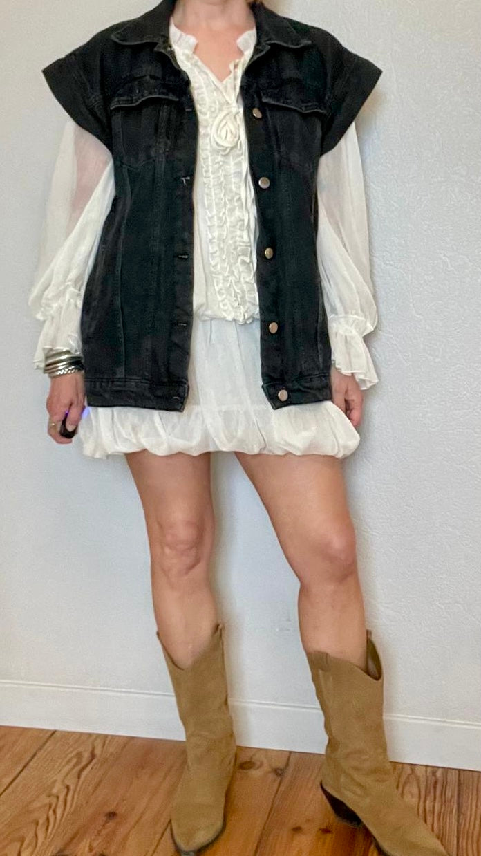 Robe Anaïs écru