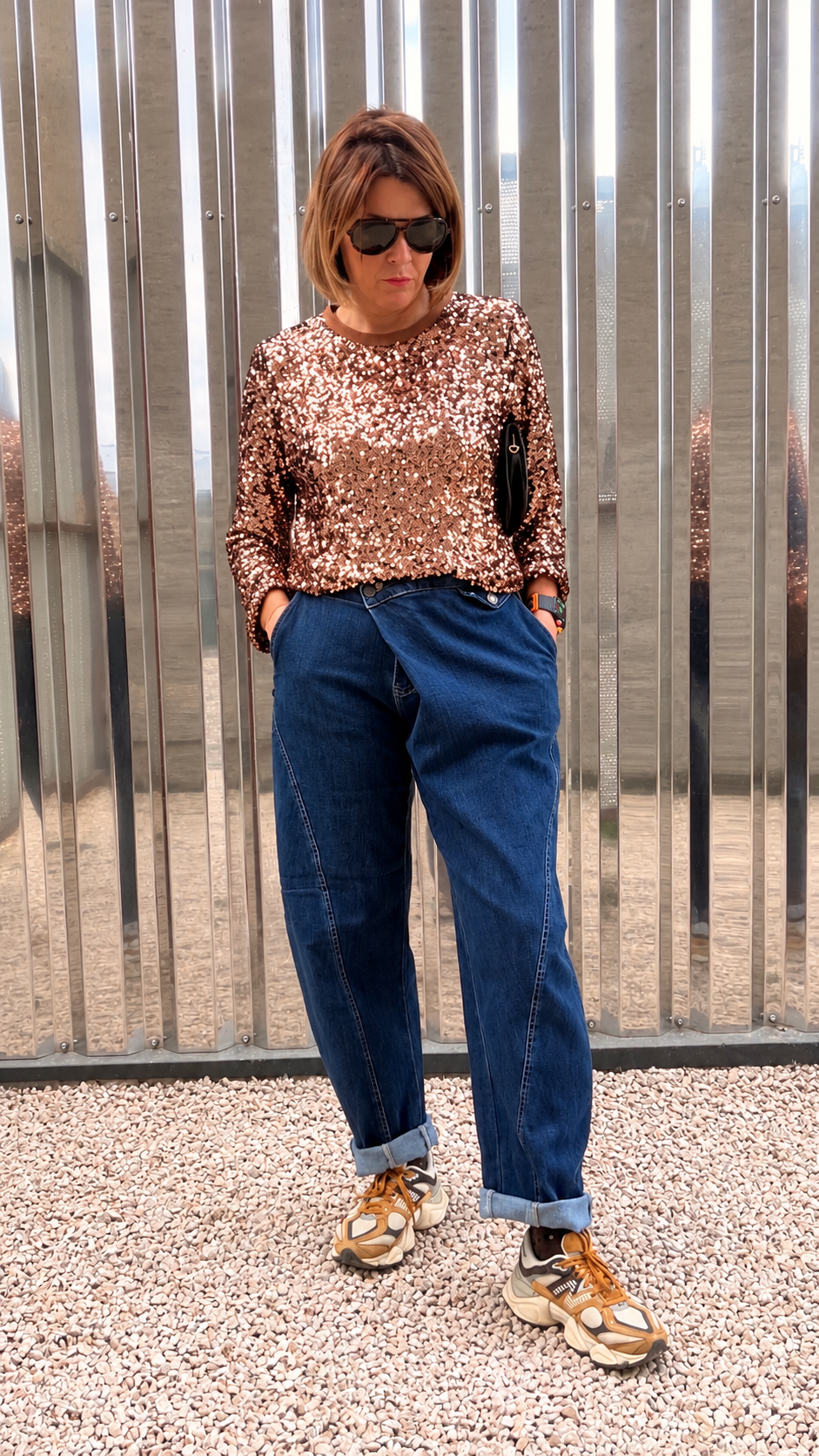 AN’GE sweat Aflimana caramel