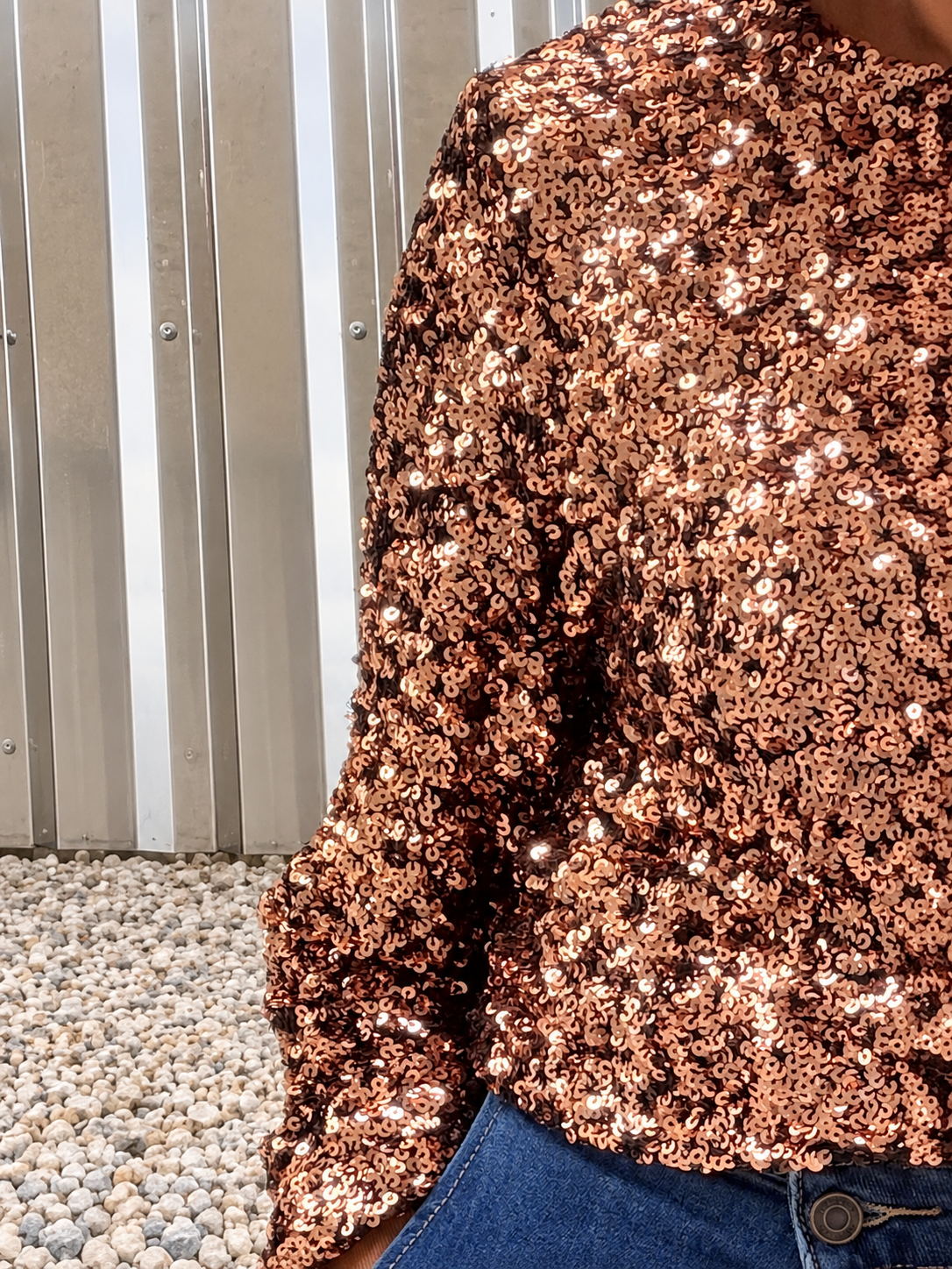 AN’GE sweat Aflimana caramel