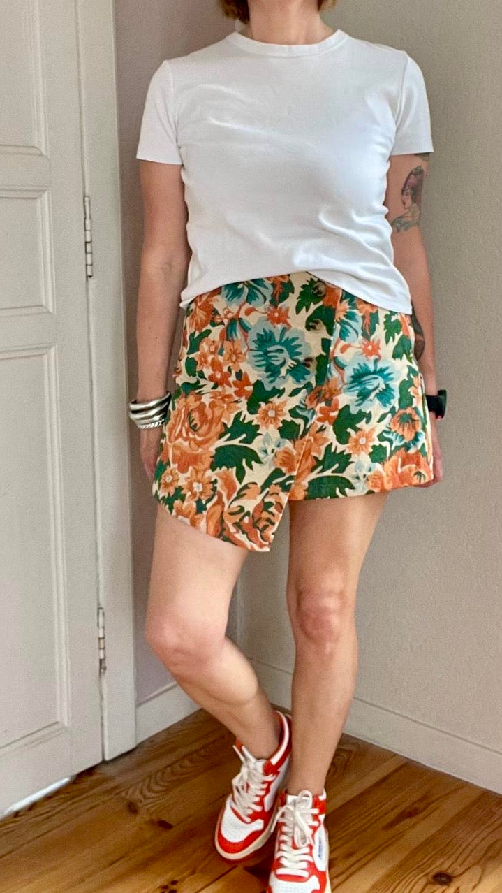 Jupe short Orange
