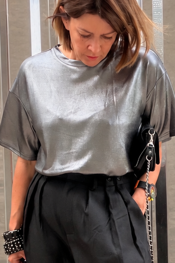 AN’GE Tee-shirts Akola anthracite