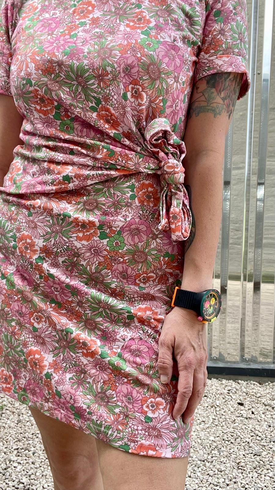 Robe fleurs