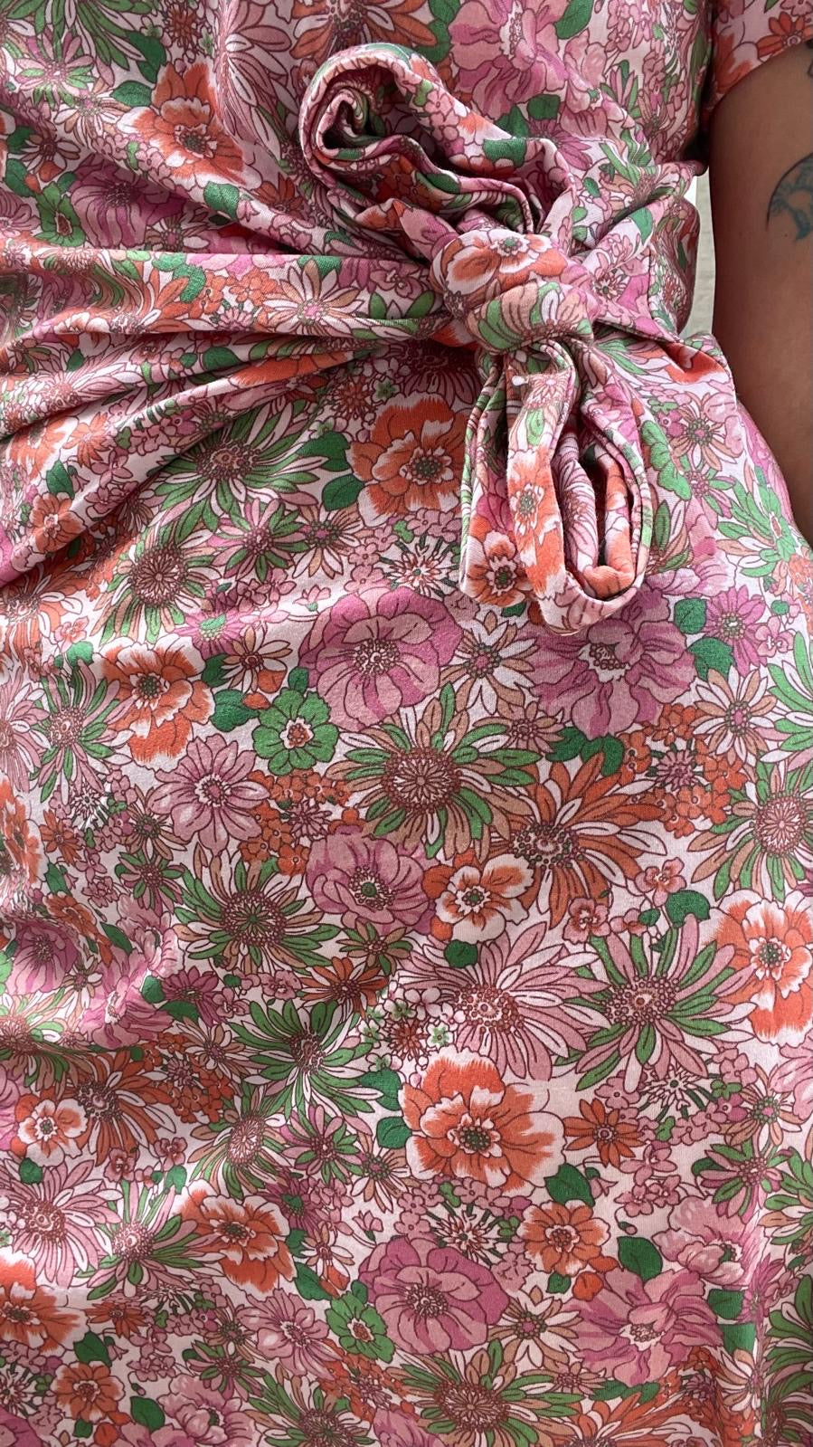 Robe fleurs