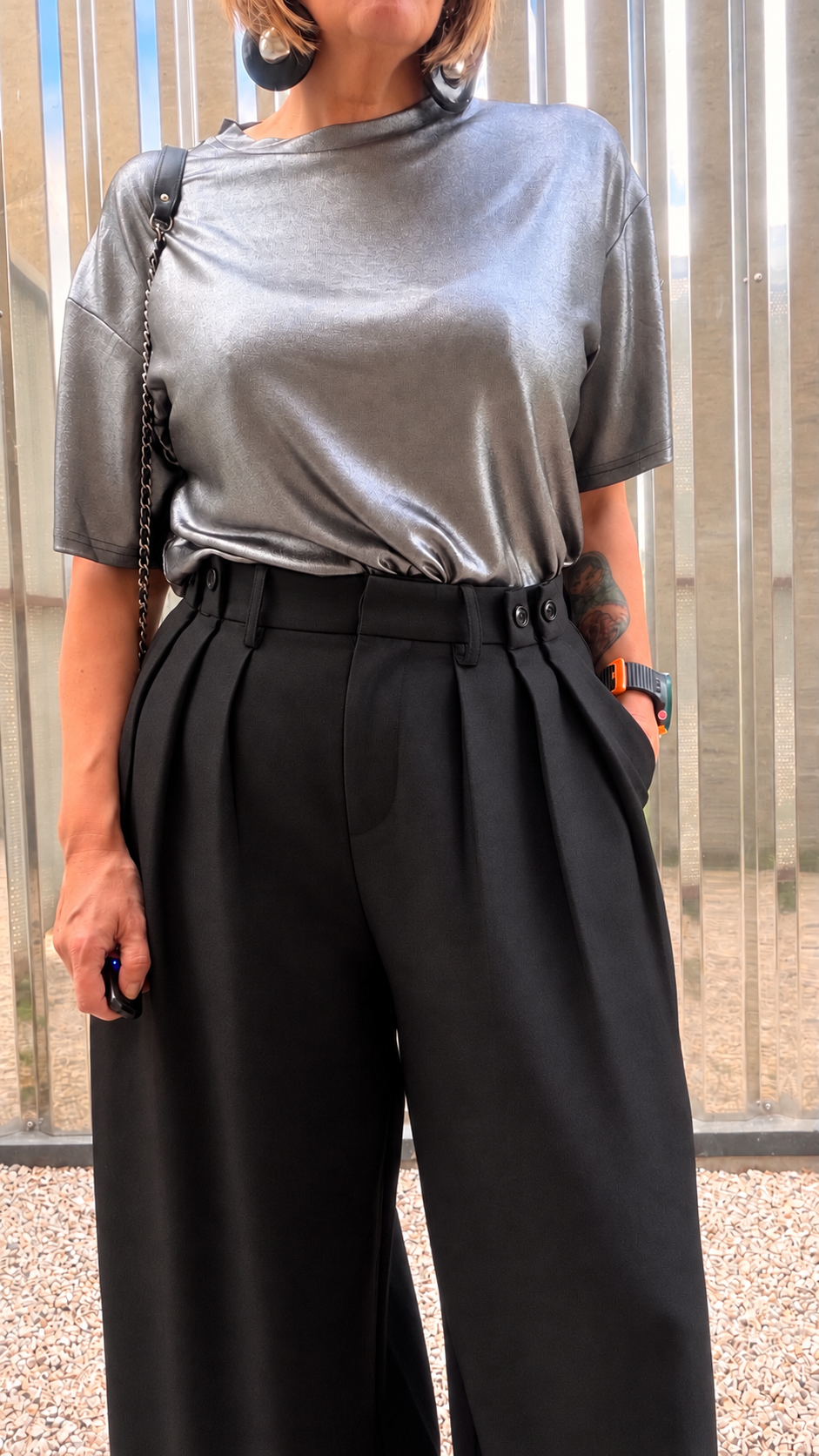 Pantalon large Oscar 🖤