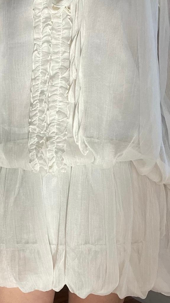 Robe Anaïs écru