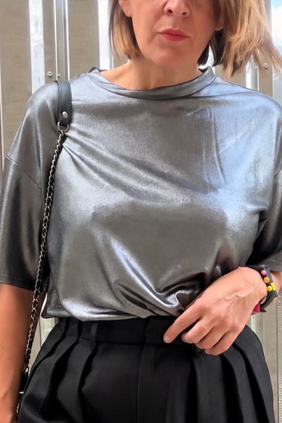 AN’GE Tee-shirts Akola anthracite