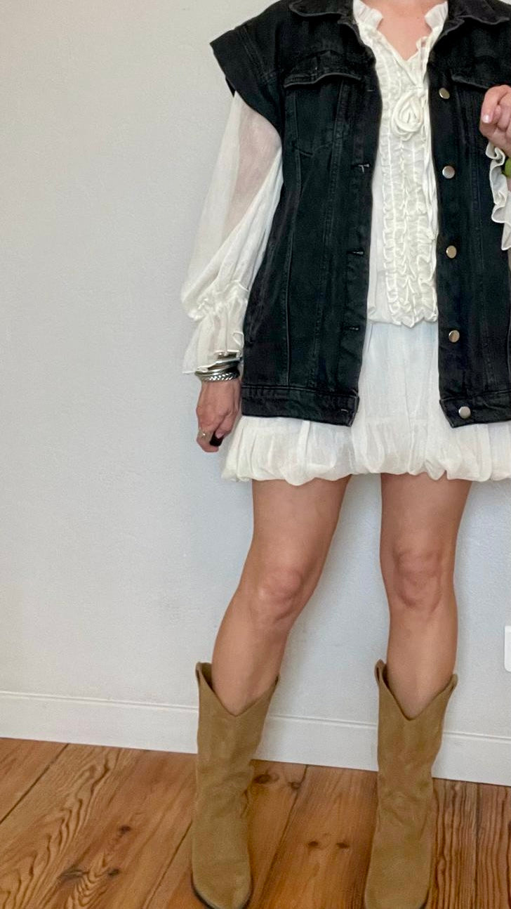 Robe Anaïs écru