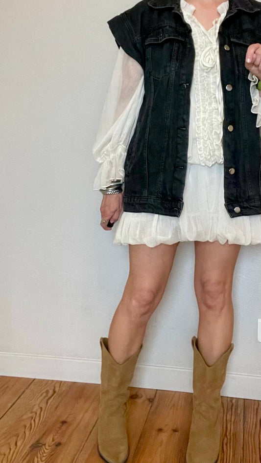 Robe Anaïs écru