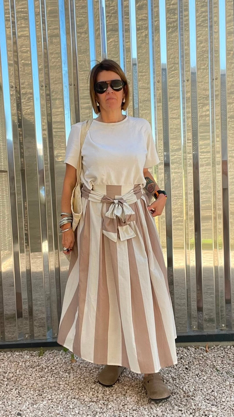 Jupe Céline beige