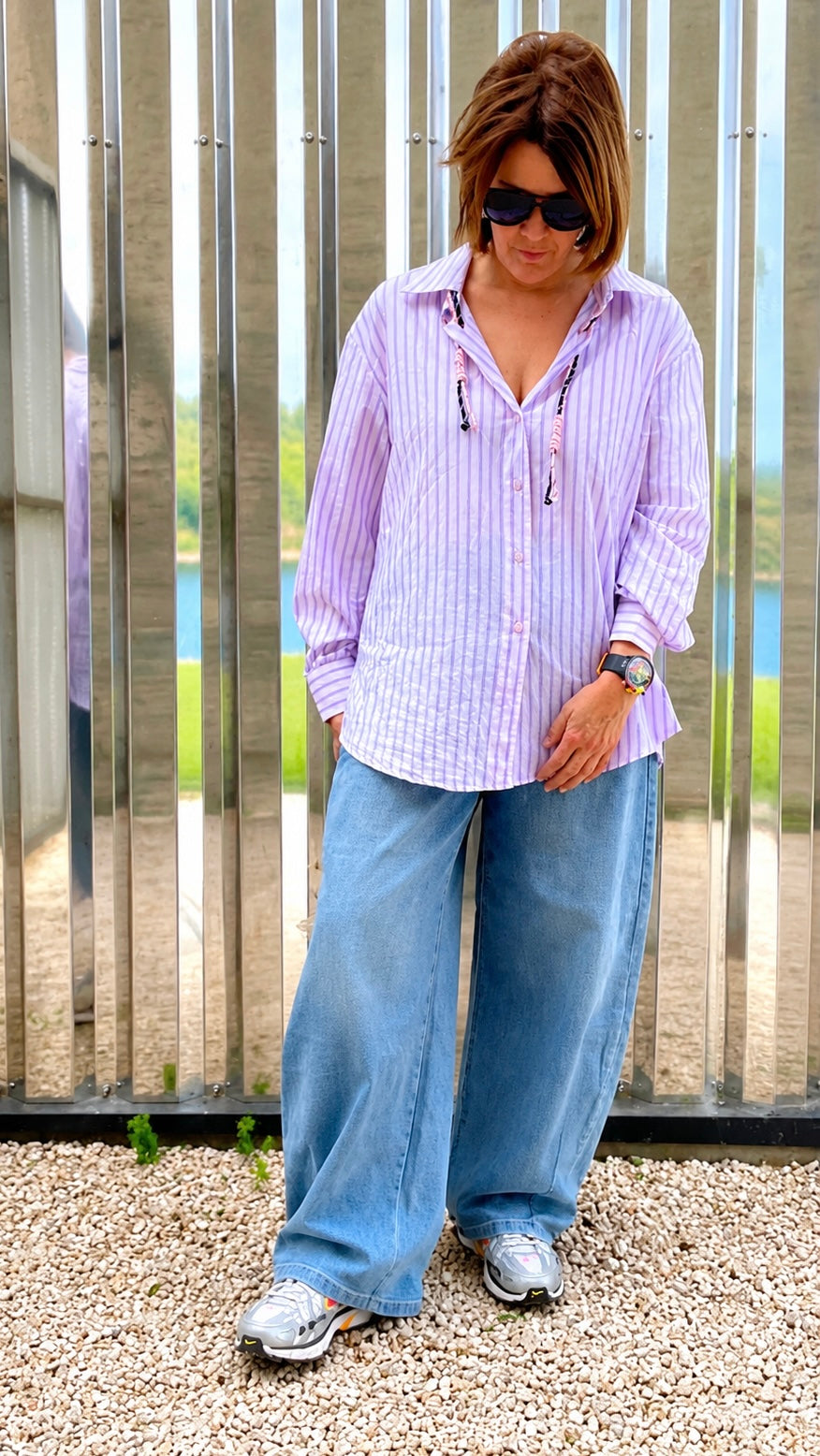 Chemise oversize