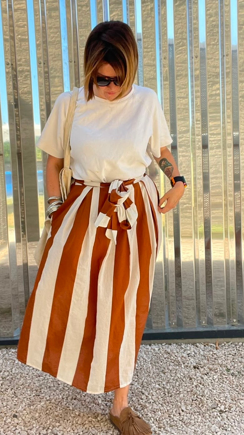 Jupe Céline camel