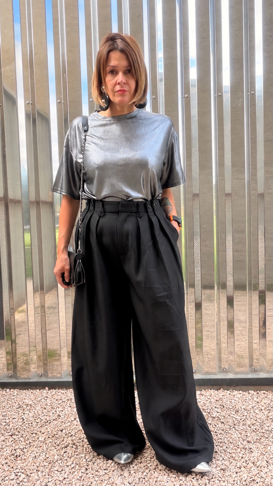 AN’GE Tee-shirts Akola anthracite