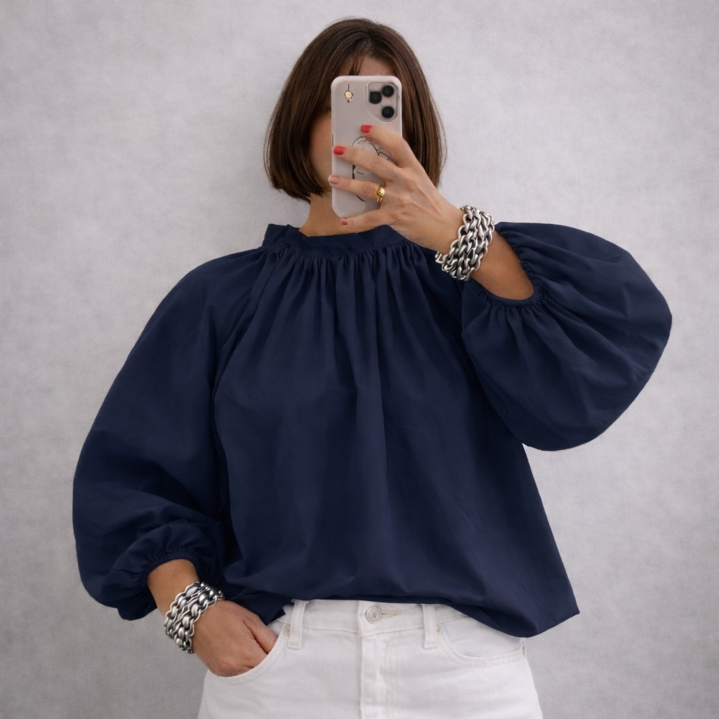 Blouse Juliette Marine