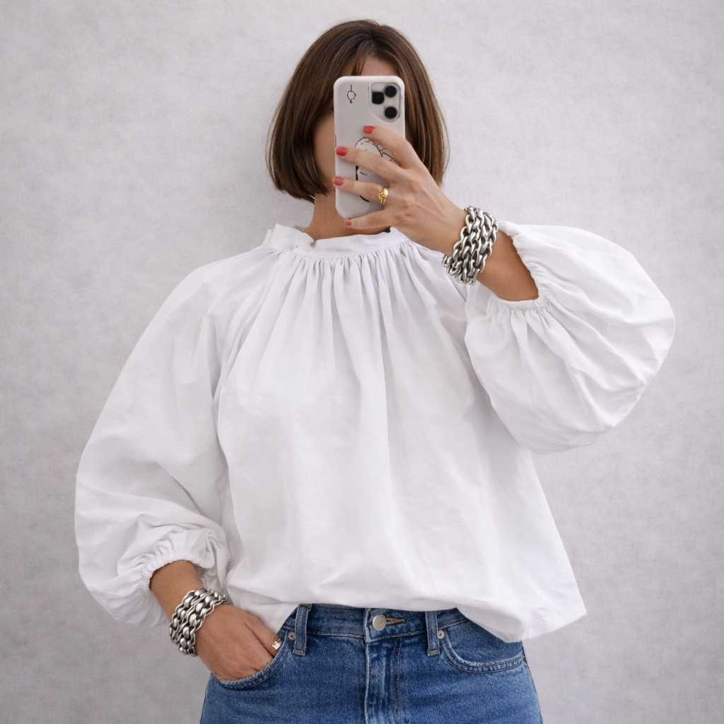 Blouse Juliette blanche