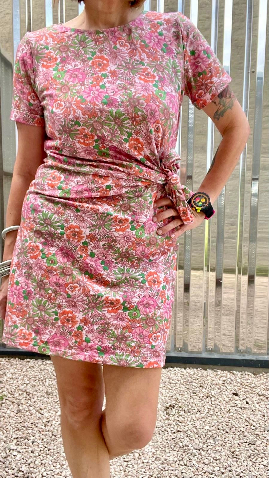 Robe fleurs