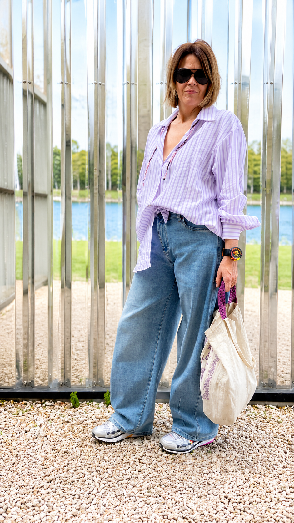 Chemise oversize